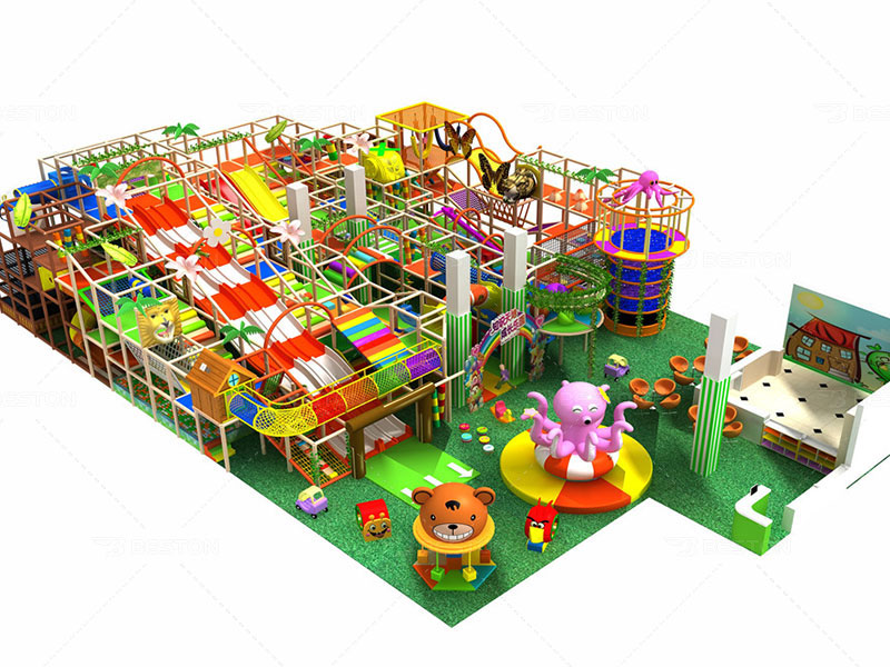 forest theme indoor playground in Beston