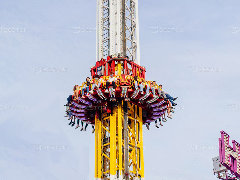 free drop rides in amusement parks