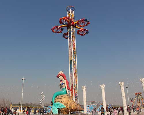 cost to buy a drop tower ride